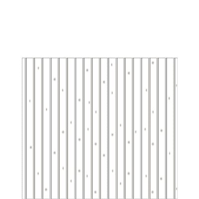 Carport Wandelement 1652,5 x 1500 mm, aus Rundkantenprofilbretter, Fichte weiß grundiert 1652,5 mm | 1500 mm | Fichte Leimholz weiß
