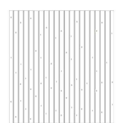 Carport Wandelement 1800 x 1935 mm, aus Rundkantenprofilbretter, Fichte weiß grundiert 1800 mm | 1935 mm | Fichte Leimholz weiß