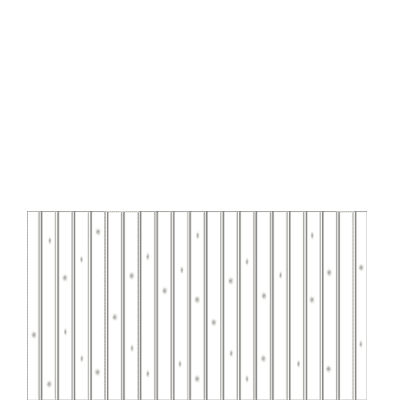 Carport Wandelement 1800 x 1000 mm, aus Rundkantenprofilbretter, Fichte weiß grundiert 1800 mm | 1000 mm | Fichte Leimholz weiß