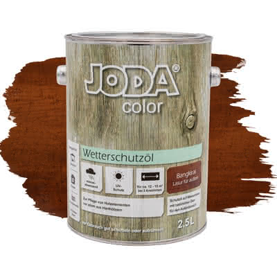 Joda®color Wetterschutzöl 2,5 Liter Bangkirai 2,5 Liter | Bangkirai