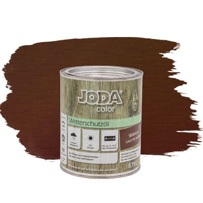 Joda®color Wetterschutzöl 0,75 Liter Walnuss 0,75 Liter | Walnuss