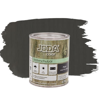 Joda®color Wetterschutzöl 0,75 Liter Platin 0,75 Liter | Platin