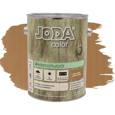Joda®color Wetterschutzöl 2,5 Liter Sand 2,5 Liter | Sand