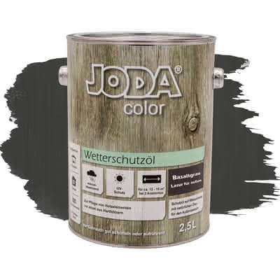 Joda Color Wetterschutzöl 2,5 Liter Basaltgrau 2,5 Liter | Basaltgrau