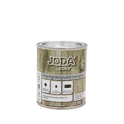 Joda®color Imprägniergrund transparent 0,75 Liter Transparent 0,75 Liter