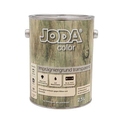Joda®color Imprägniergrund transparent 2,5 Liter Transparent 2,5 Liter