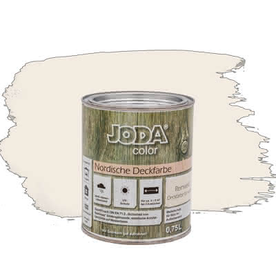 Joda®color Nordische Deckfarbe 0,75 Liter Reinweiß 0,75 Liter | Reinweiß