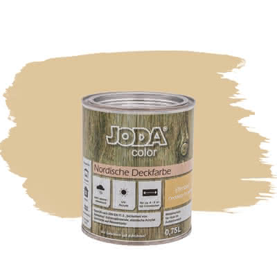 Joda®color Nordische Deckfarbe 0,75 Liter Elfenbein 0,75 Liter | Elfenbein