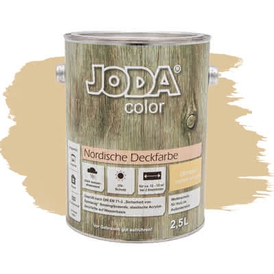 Joda®color Nordische Deckfarbe 2,5 Liter Elfenbein 2,5 Liter | Elfenbein