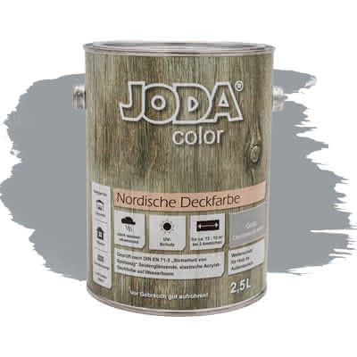Joda®color Nordische Deckfarbe 2,5 Liter Grau 2,5 Liter | Grau