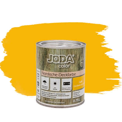 Joda®color Nordische Deckfarbe 0,75 Liter Gelb 0,75 Liter | Gelb