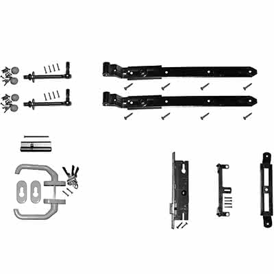 Joda Beschlag-Sets für Einzel- und Doppeltore 