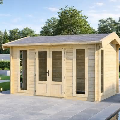 Gartenhaus Holz Engvik 400 x 300 cm 