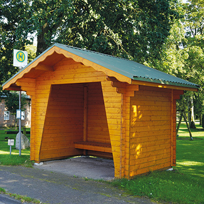 Buswartehaus 300 x 200 cm 