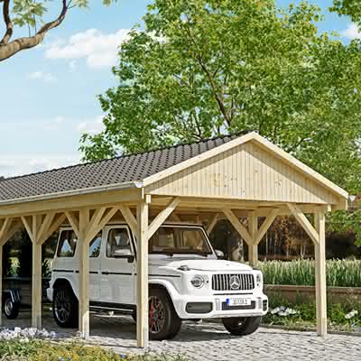 Carport Wismar | Breite: 405 cm 