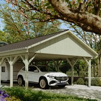 Doppelcarport Würzburg| Breite: 605 cm 