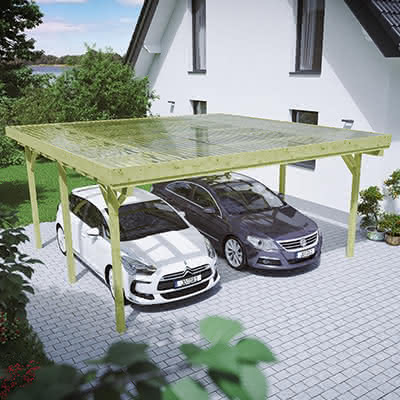 Doppelcarport | Bonn 2 | 500x510 cm Aktionspreis 