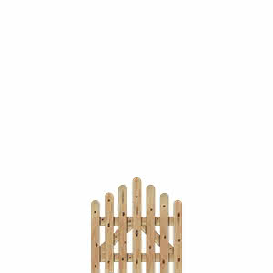 Eiderzaun premium 100x80/105cm Pforte Lärche naturbelassen 100 x 80/105 cm Pforte