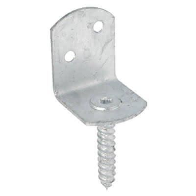 Flechtzaunhalter/L-Beschlag 