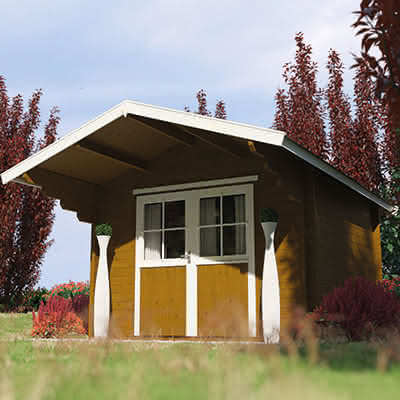 Garten Holzhaus Chalet 