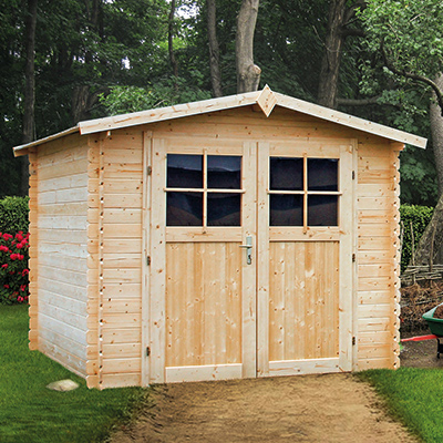 Blockhaus Gartenhaus Steindorf 316 x 316 cm 
