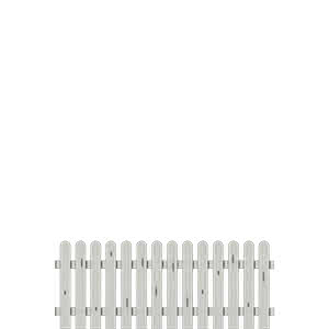 Holsteinzaun 95 Zaunelement 200x80 cm Fichte Grau Zaunelement 200x80 cm