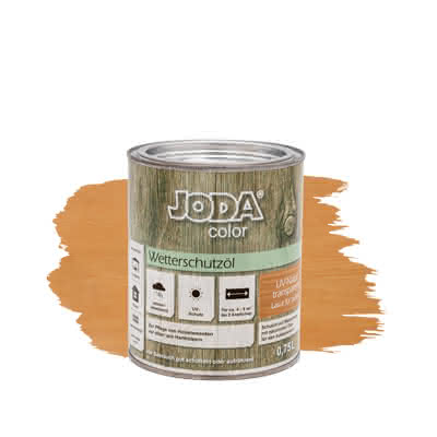 Joda®color Wetterschutzöl 0,75 Liter UV-Natur transparent 0,75 Liter | UV-Natur transparent