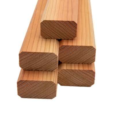Konstruktionsholz Douglasie 45 x 70 x 2000 mm gehobelt und gefast 45 x 70 x 3000 mm