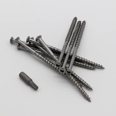 Edelstahl-Schraube "Cut" 5,5x50 mm 100 Stück T25 5,5 x 50 mm 100 Stück
