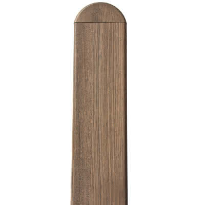 Zaunlatte aus Fenster-PVC, 25 x 85 x 840 mm, anteak Anteak