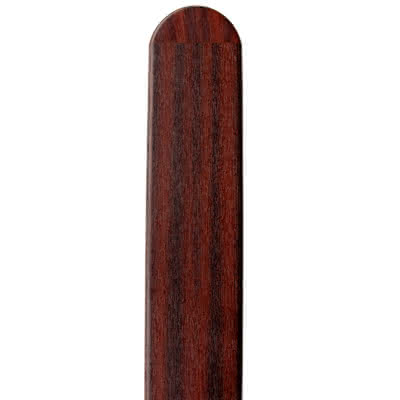 Zaunlatte aus Fenster-PVC, 25 x 85 x 840 mm, mahagoni Mahagoni