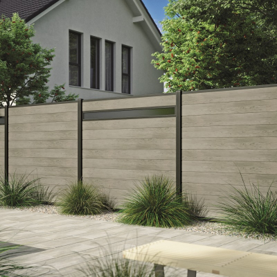Systemzaun Kingston PVC 