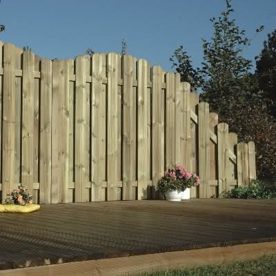 Terrassen-Trennwand-Set Modell Huelva Nadelholz KDI 