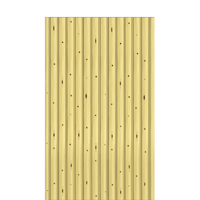 Carport Wandelement 1152,5 x 1935 mm, aus Rundkantenprofilbretter, Fichte kesseldruckimprägniert 1152,5 mm | 1935 mm | Fichte KDI