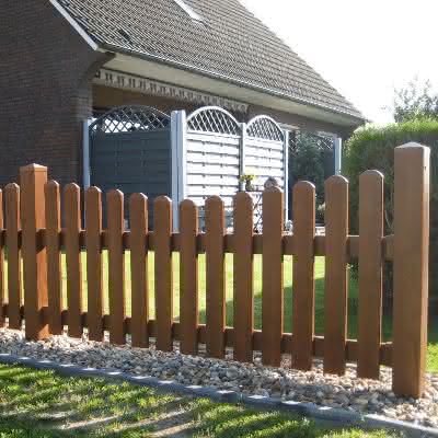 Zaunlatten Kunststoff 