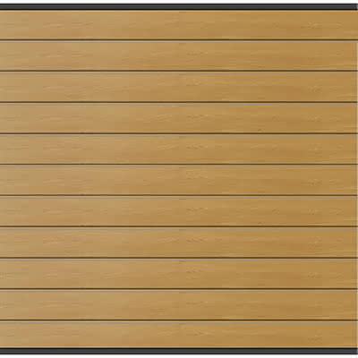 Systemzaun Kingston PVC 178 x 175 cm Dekor IrishOak 178 x 175 cm Dekor | IrishOak