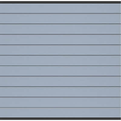 Systemzaun Kingston PVC 178 x 175 cm Dekor Silbergrau 178 x 175 cm Dekor | Silbergrau