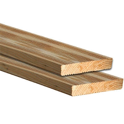 Komplett-Terrasse Lärche fr. Profil  3 x 3 | 4 x 3 | 5 x 3 m 