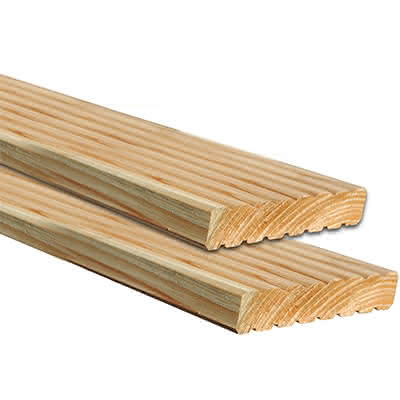 Komplett-Terrasse Lärche genutet 3 x 3 | 4 x 3 | 5 x 3 m 