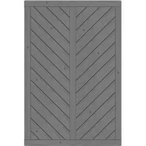 Sichtschutzelement Lugano 120x180 cm geschlossen Fichte Granit 120 x 180 cm geschlossen