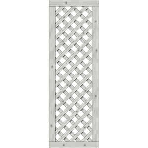 Rankzaun Lugano 60x180 cm Rankzaun Fichte Grau 60 x 180 cm Rankzaun