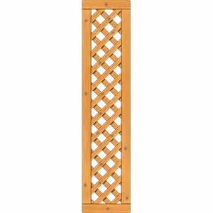Rankzaun Lugano 41x180 cm Rankzaun Fichte Pinie 41 x 180 cm Rankzaun
