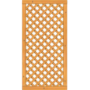 Rankzaun Lugano 90x180 cm Rankzaun Fichte Pinie 90 x 180 cm Rankzaun