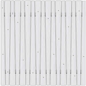 Sichtschutzzaun Manoa Fichte Grauweiß 180x180 cm 180 x 180 cm | Fichte grauweiß