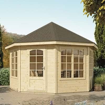 8-Eck Pavillion Grunewald Typ 2 Ø 487 cm 