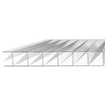 Stegplatte Polycarbonat mit integrierter Beschattung 
