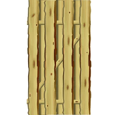 Sichtschutz Ponderosa Tür 100x180 cm KDI grün 100 x 180 cm Tür | KDI grün