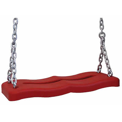 Schaukelsitz mit Aluminiuminlay 