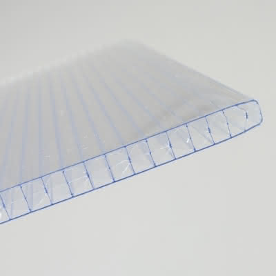 Polycarbonat Stegplatten X 16 klar 980x7000 mm 980 mm | 7000 mm