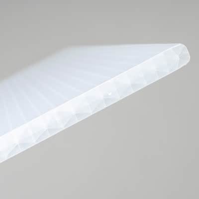 Polycarbonat Stegplatten 16 mm opal-weiß 